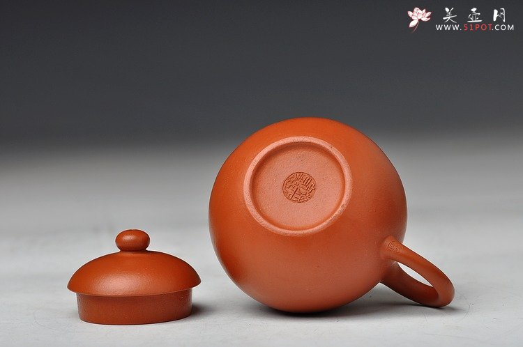 紫砂壶图片：徐亚春老师义拍作品 全手朱泥小文旦 雅安我们在一起  - 宜兴紫砂壶网