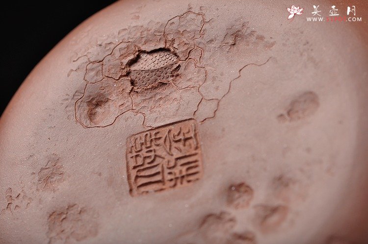 紫砂壶图片：孙金立 全手龙行龚春 精品代表作 丛林系列 - 宜兴紫砂壶网