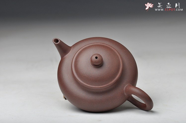 紫砂壶图片：天天特惠 老味 美壶定制小品 剑流水平 - 宜兴紫砂壶网