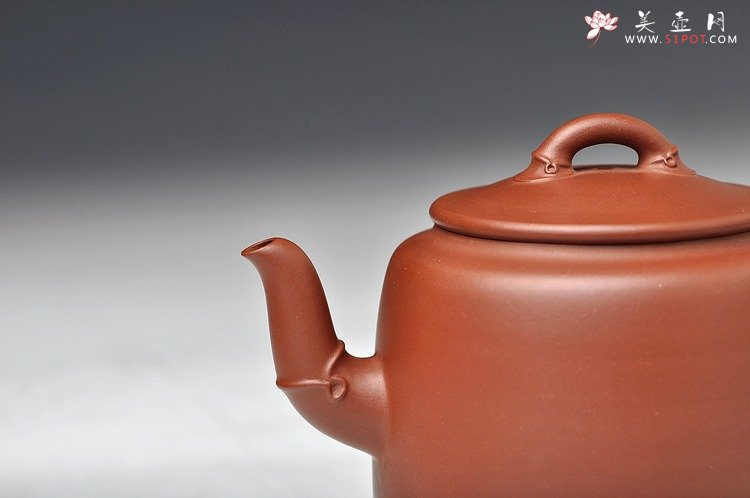 紫砂壶图片：曲峰经典原创作品 玲珑线条 涌动的心情 情义结 耐品 - 宜兴紫砂壶网