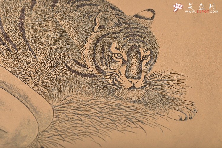 紫砂壶图片：神女图  直径40cm挂盘 - 宜兴紫砂壶网