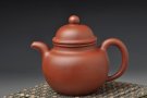 紫砂壶图片：老味十足 全手寿珍掇球 最新力作 俊雅有力道 - 宜兴紫砂壶网
