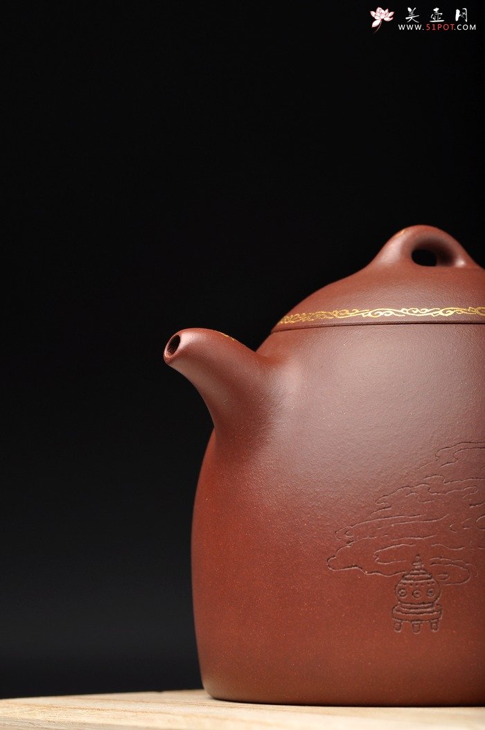 紫砂壶图片：张听刚装饰 仕女 朴素敦厚 大气 优质底槽青 全手大秦权 - 宜兴紫砂壶网