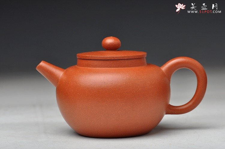 紫砂壶图片：实用佳器 降坡泥 全手巨轮珠 - 宜兴紫砂壶网