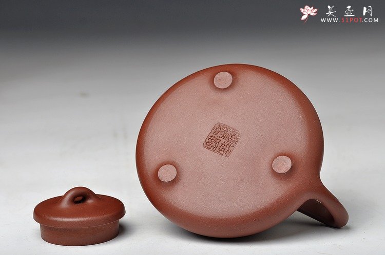 紫砂壶图片：骨肉均挺 挺拔俊雅 全手工子冶石瓢 优质底槽青 - 宜兴紫砂壶网