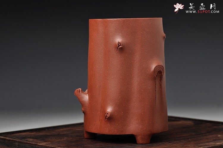 紫砂壶图片：全手立体梅花 精致花盆 仅此1件  - 宜兴紫砂壶网