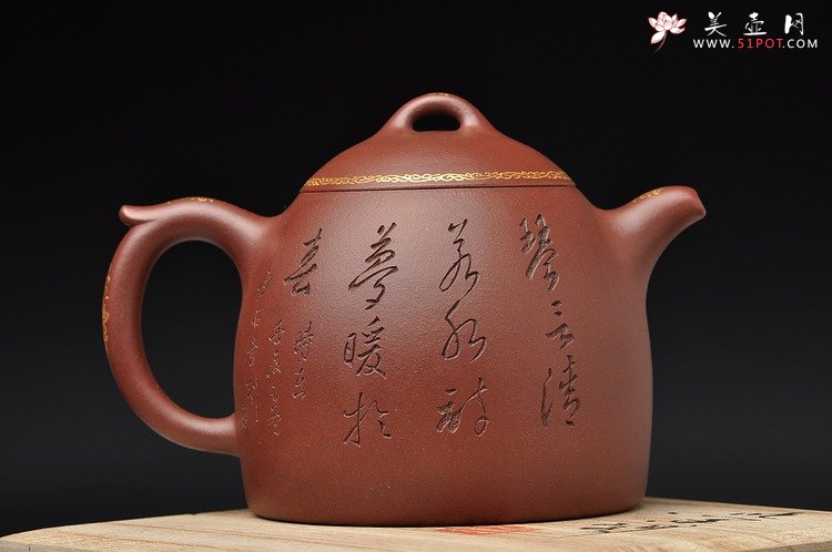 紫砂壶图片：张听刚装饰 仕女 朴素敦厚 大气 优质底槽青 全手大秦权 - 宜兴紫砂壶网