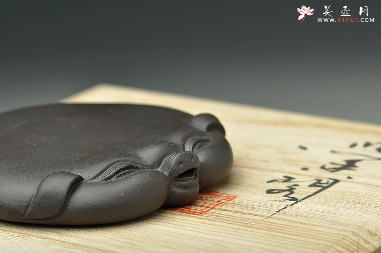 紫砂壶图片：杯托 壶托or茶宠 趣味~ 扁猪 - 宜兴紫砂壶网