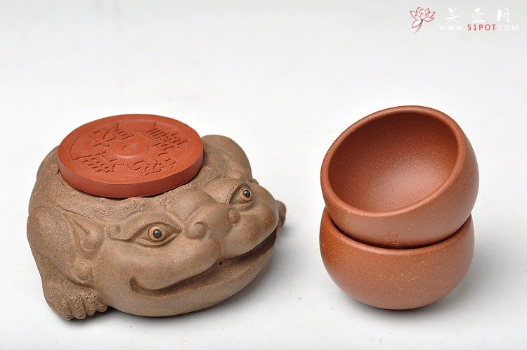 紫砂壶图片：最新作品 降坡泥 迷你围棋杯 娇小 功夫茶 - 宜兴紫砂壶网