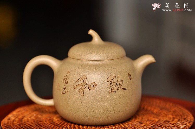 紫砂壶图片：传统经典 景舟茄段 - 宜兴紫砂壶网