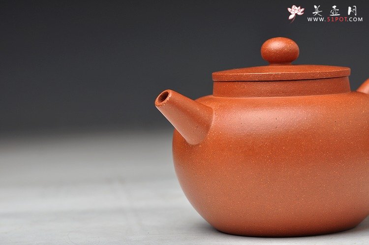 紫砂壶图片：实用佳器 降坡泥 全手巨轮珠 - 宜兴紫砂壶网
