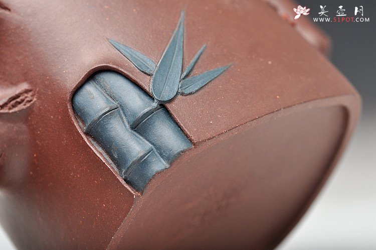 紫砂壶图片： 全手浑方三友  - 宜兴紫砂壶网