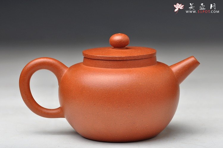 紫砂壶图片：实用佳器 降坡泥 全手巨轮珠 - 宜兴紫砂壶网
