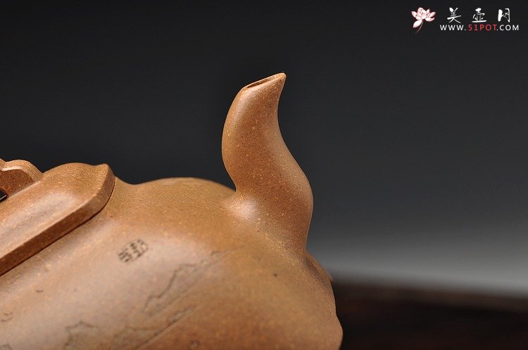 紫砂壶图片：强强联合 李彦雄通景山水 全手孤棱 素雅耐品 - 宜兴紫砂壶网