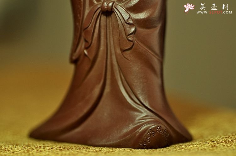 紫砂壶图片：温文尔雅 落落大方 才女 栩栩如生  做工精致 - 宜兴紫砂壶网