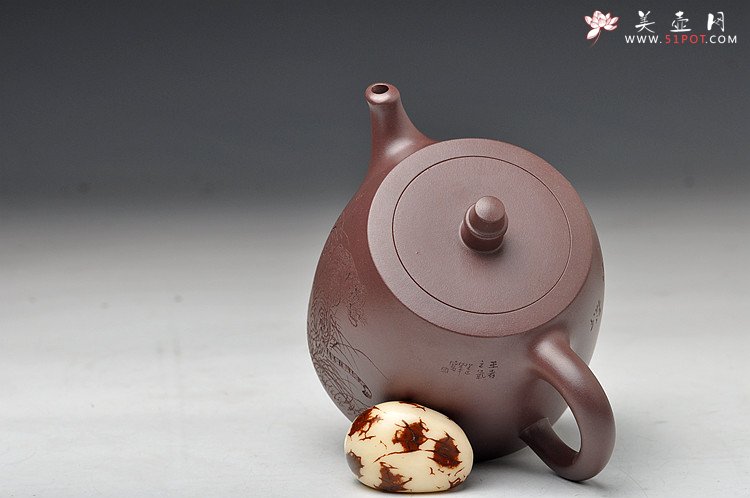 紫砂壶图片：有骨有肉的全手汉铎 有骨有肉的虎   精品 - 宜兴紫砂壶网