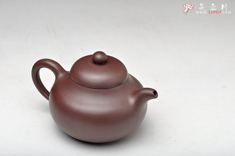 紫砂壶图片：珠圆玉润 实用大品 敦厚  手工练泥 全手工圆珠   - 宜兴紫砂壶网