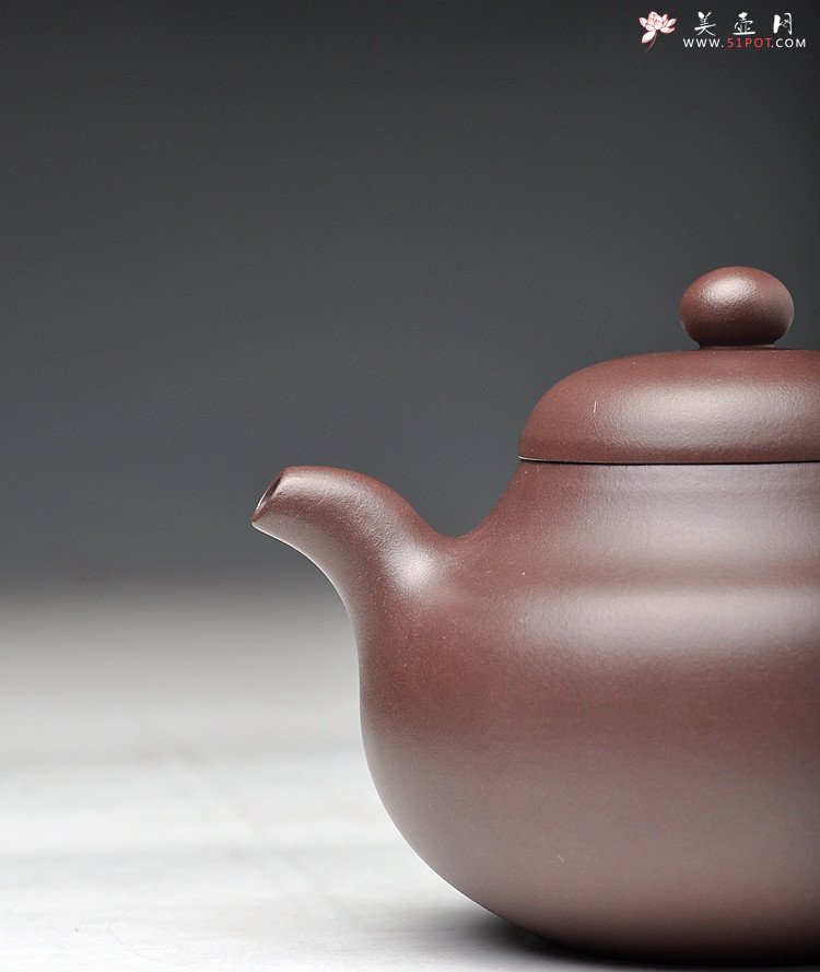 紫砂壶图片：珠圆玉润 实用大品 敦厚  手工练泥 全手工圆珠   - 宜兴紫砂壶网