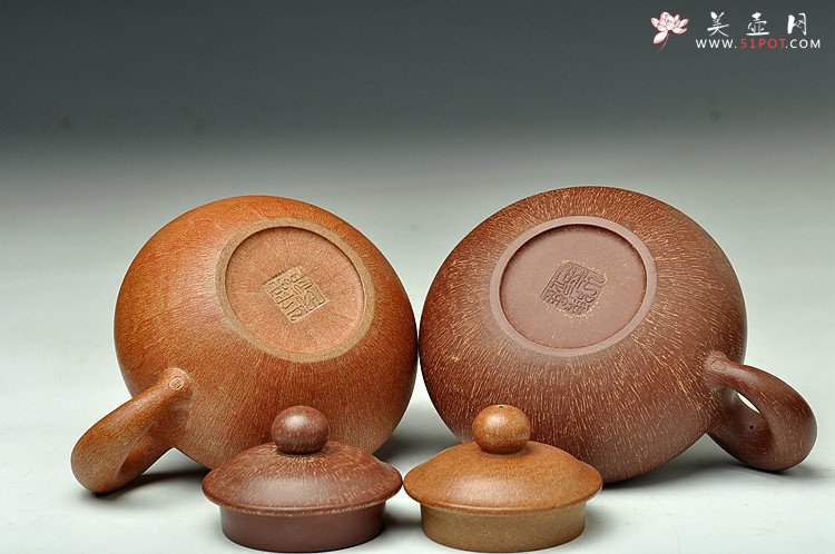 紫砂壶图片：蓄势内敛 趣味盎然 全手婉珠 创新技法表现 非常有味道~  紫泥和段泥两种 - 宜兴紫砂壶网