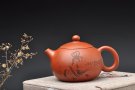 紫砂壶图片：谁赏素腰轻o(∩_∩)o  红泥西施 韵味十足 - 宜兴紫砂壶网