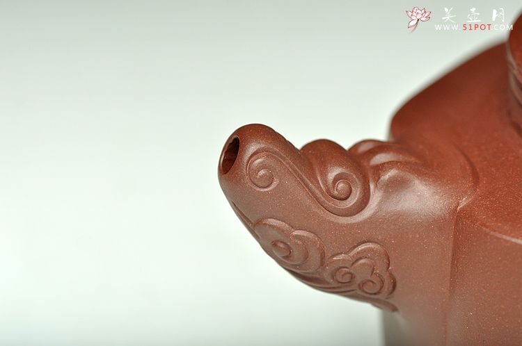 紫砂壶图片：陈进最新力作 大气厚重 全手中华情 送礼精品 - 宜兴紫砂壶网