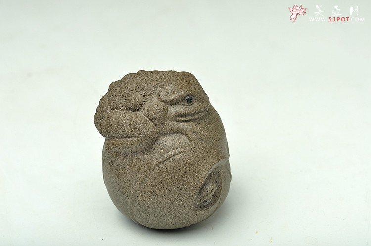 紫砂壶图片：美壶定制最新出品 和气生财 栩栩如生  - 宜兴紫砂壶网