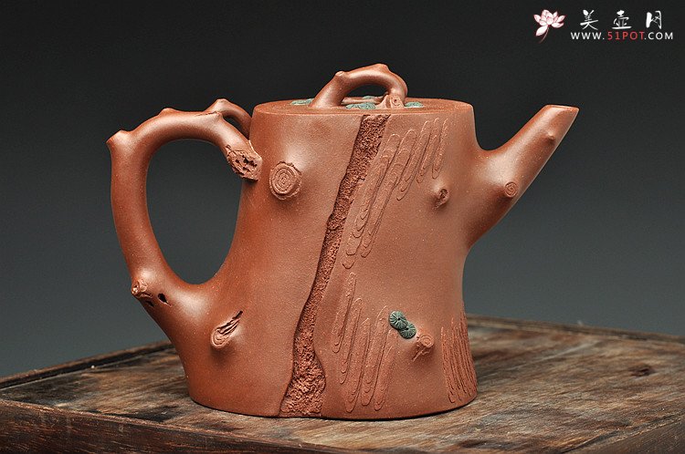 紫砂壶图片：三色演绎  全手三友祝福套壶 终极版 花货实力派 臻品之藏 - 宜兴紫砂壶网