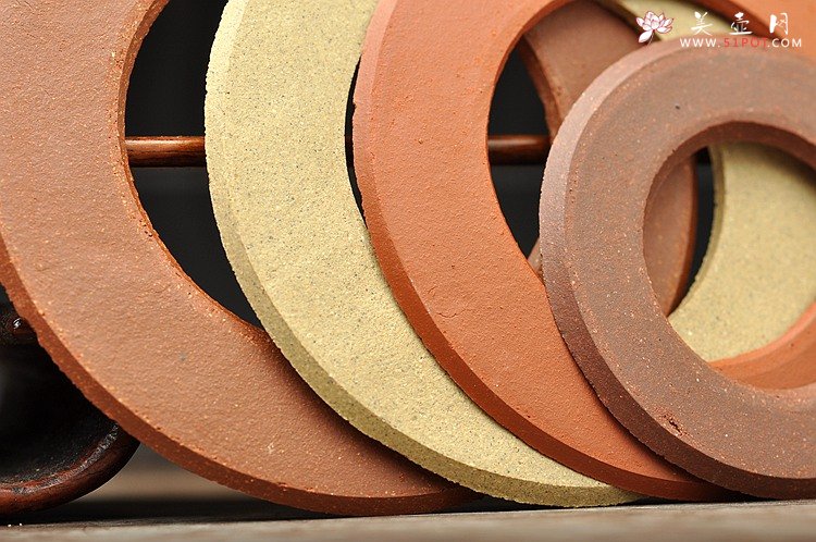 紫砂壶图片：紫砂试片 紫泥、朱泥、降坡泥、段泥 美壶网会员随机免费赠送 - 宜兴紫砂壶网