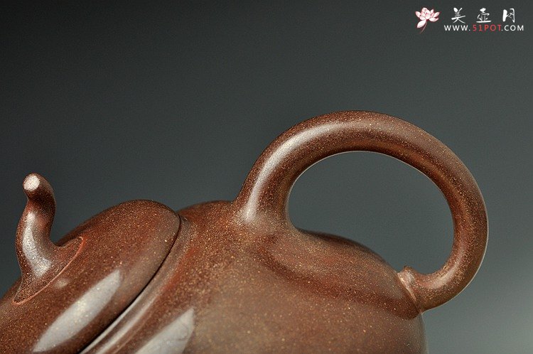 紫砂壶图片：水磨葫芦 全手作品 曼生十八式  仅此一件 - 宜兴紫砂壶网