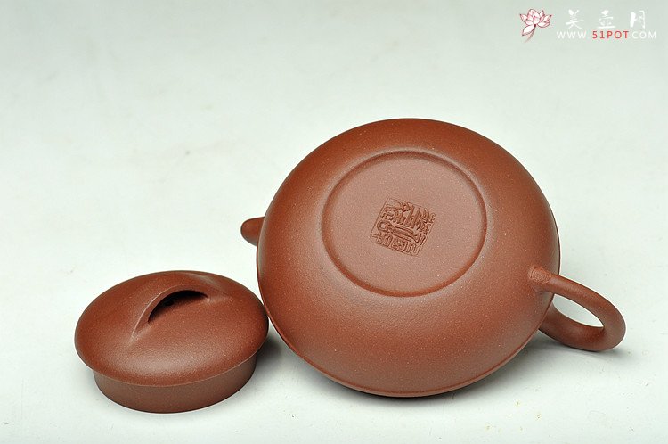 紫砂壶图片：优质青水泥 线圆 传统实用 经典小品 - 宜兴紫砂壶网