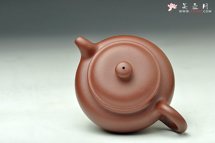 紫砂壶图片：浑厚拙朴 经典传统 全手仿古 紫红泥  - 宜兴紫砂壶网