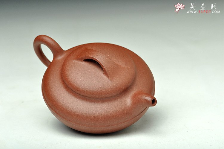 紫砂壶图片：优质青水泥 线圆 传统实用 经典小品 - 宜兴紫砂壶网