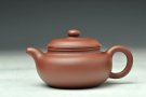 紫砂壶图片：浑厚拙朴 经典传统 全手仿古 紫红泥  - 宜兴紫砂壶网