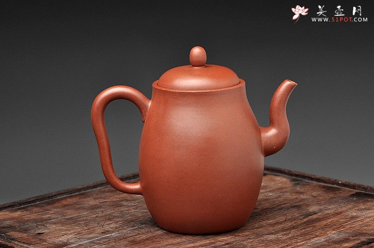 紫砂壶图片：敦厚古风 潘小东全手新作 君冠 耐品实用 - 宜兴紫砂壶网