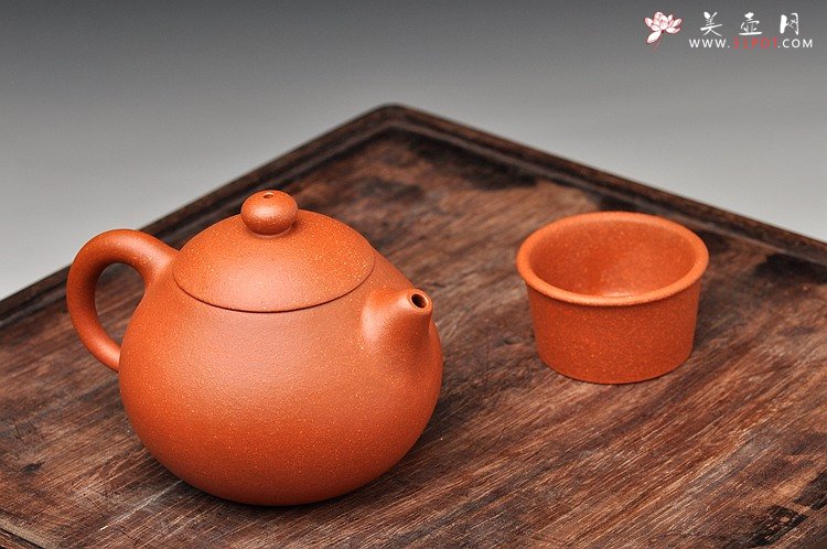 紫砂壶图片：加量不加价 美壶特惠 降坡泥之文旦套组 适茶传统器形和泥料 - 宜兴紫砂壶网