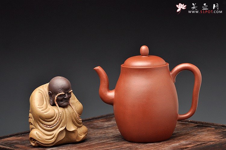 紫砂壶图片：敦厚古风 潘小东全手新作 君冠 耐品实用 - 宜兴紫砂壶网