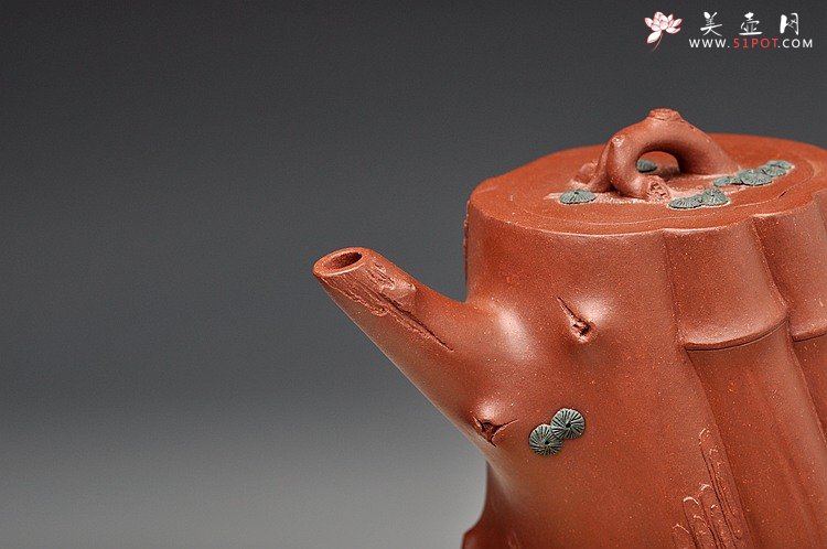 紫砂壶图片：单志萍2013全手工大赛同款作品 舞动之魅 全手三友祝福 - 宜兴紫砂壶网