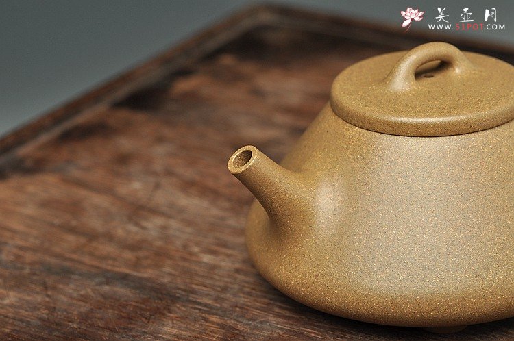 紫砂壶图片：性价比好瓢 全手段泥小子冶石瓢 挺拔秀气 - 宜兴紫砂壶网