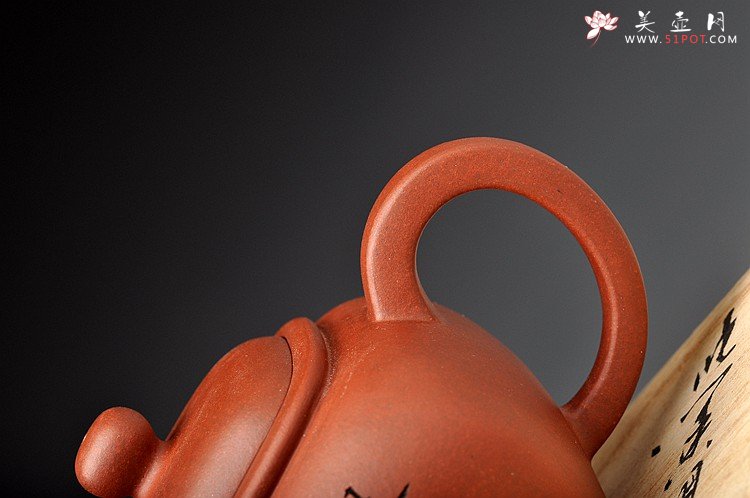 紫砂壶图片：追慕鸣远 质朴大方 代表作  全手无垢 许国良装饰 - 宜兴紫砂壶网