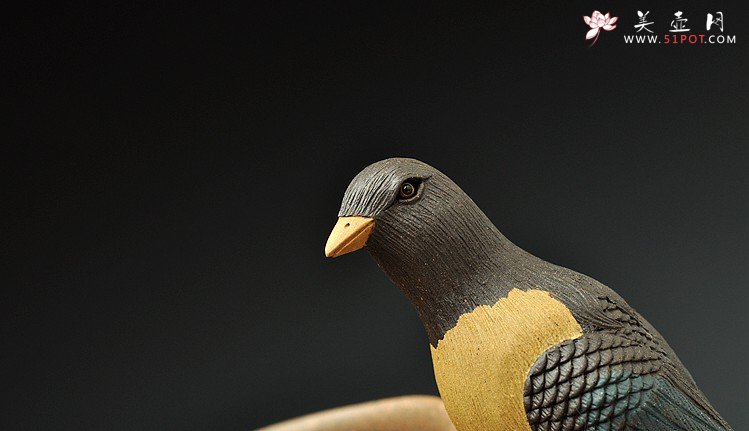 紫砂壶图片：许卫星 喜上眉梢公道杯 栩栩如生 别有情趣 - 宜兴紫砂壶网