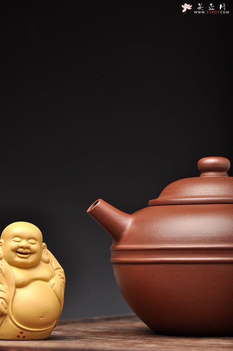 紫砂壶图片：潘小东全手新作 追慕古韵  明式腰线  - 宜兴紫砂壶网