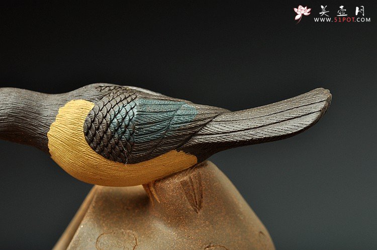 紫砂壶图片：许卫星 喜上眉梢公道杯 栩栩如生 别有情趣 - 宜兴紫砂壶网