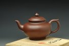紫砂壶图片：飘然仙逸 清灵静美 全手笑樱 老紫泥 - 宜兴紫砂壶网