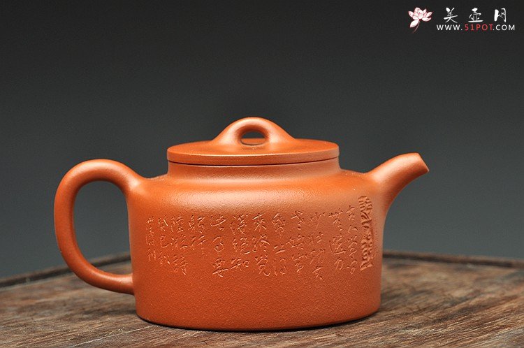 紫砂壶图片：端庄周正  静心之作  全手舍得井栏  - 宜兴紫砂壶网