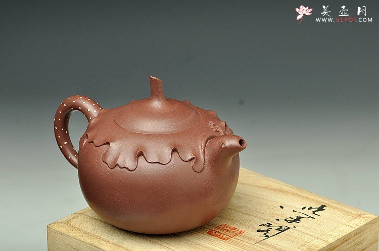 紫砂壶图片：蔡一强新作和合 造型新颖 送礼佳作 - 宜兴紫砂壶网