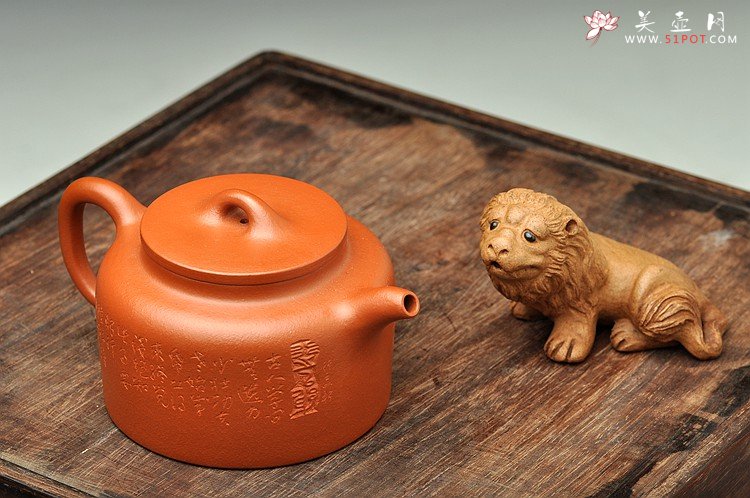 紫砂壶图片：端庄周正  静心之作  全手舍得井栏  - 宜兴紫砂壶网