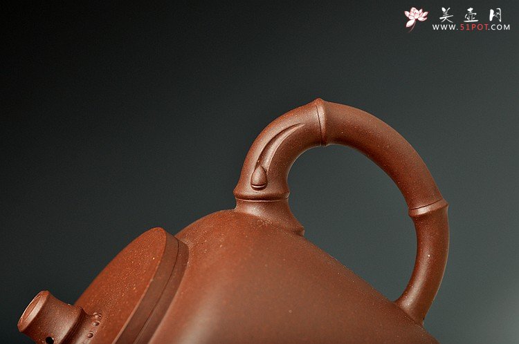 紫砂壶图片：清秀俊雅 简练大方 剑流清竹 - 宜兴紫砂壶网