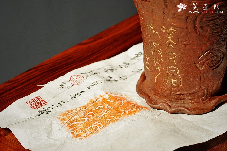 紫砂壶图片：美人君子共长生o(∩_∩)o  青铜风格之全手美人瓶  - 宜兴紫砂壶网