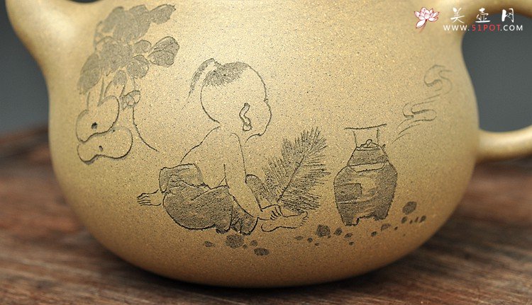 紫砂壶图片：曼生匏瓜 颇有玩味~~ - 宜兴紫砂壶网