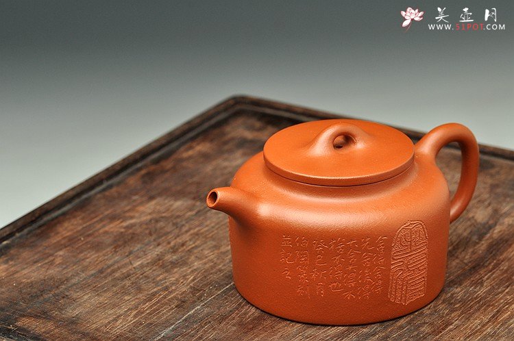 紫砂壶图片：端庄周正  静心之作  全手舍得井栏  - 宜兴紫砂壶网